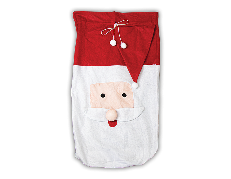Jumbo Christmas Santa Sack - Large Gift Bag for Holiday Storage and Organization