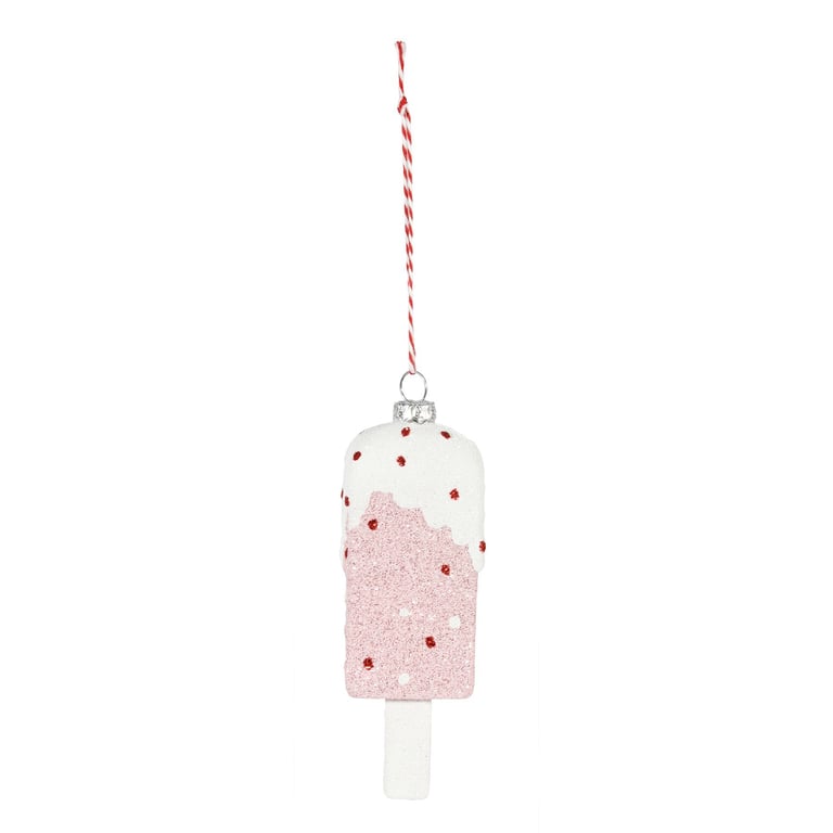 Pink Ice Lolly Hanging Decoration - Perfect Home Decor for Summer Parties and Kitchen Displays