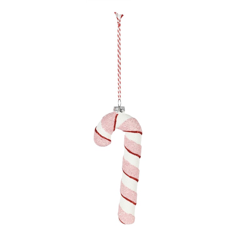 Pink Candy Cane Hanging Decoration for Christmas Home Decor