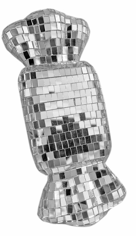 Mirror Hanging Square Candy Decoration - 15cm Wall Art Home Decor