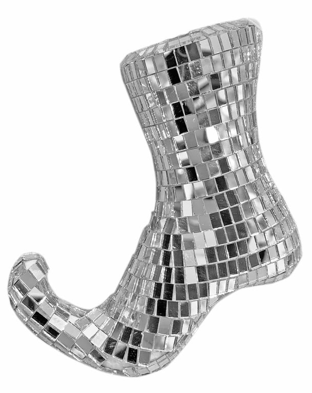Mirror Boot Hanging Decoration - Wall-Mounted Entryway Organizer & Shoe Holder with 13cm Capacity