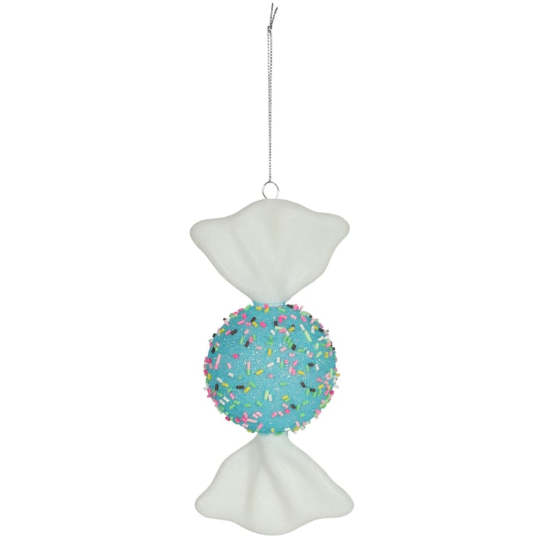 Turquoise Round Candy Hanging Decoration - 18cm Home and Kitchen Ornament