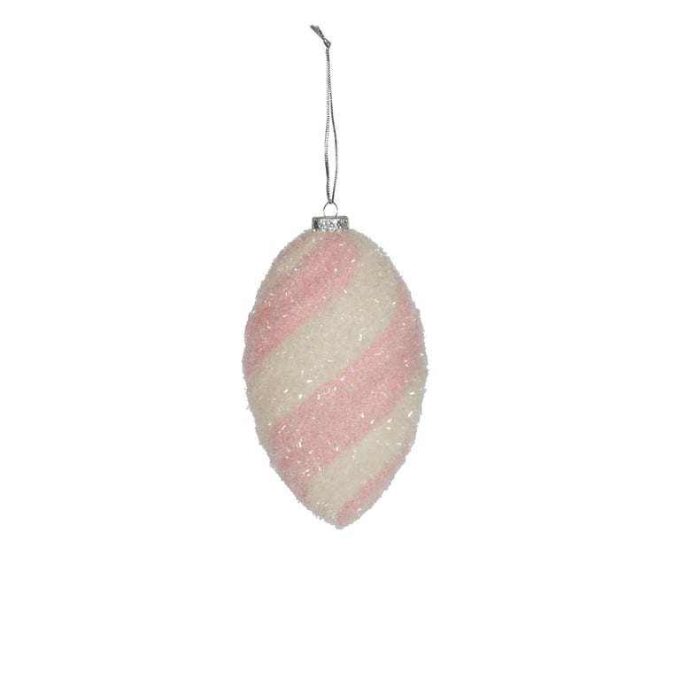 20cm Pink Finial Hanging Decoration - Elegant Bedroom and Home Garden Decor Embellishment