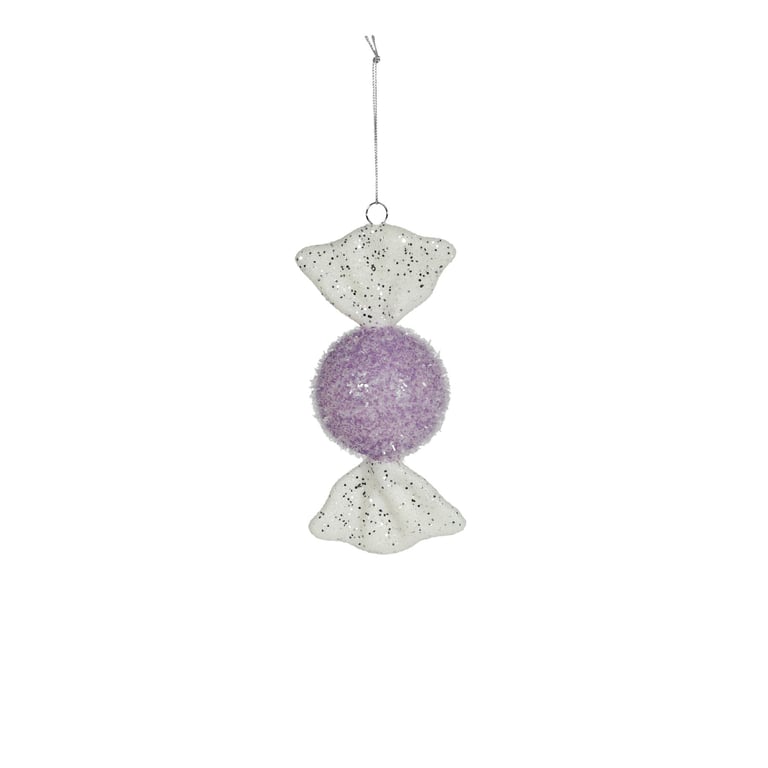 Purple Candy Hanging Decoration - 18cm Elegant Home and Kitchen Decor for Parties and Everyday Use