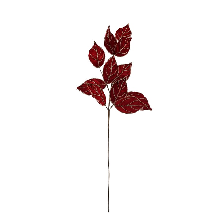 Red Velvet Leaf Spray - Indoor Plant Mist for Home Decor & Garden Decoration