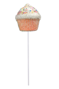 Pink Frosted Cupcake Pick - 55cm Home Decor Kitchen Accessory