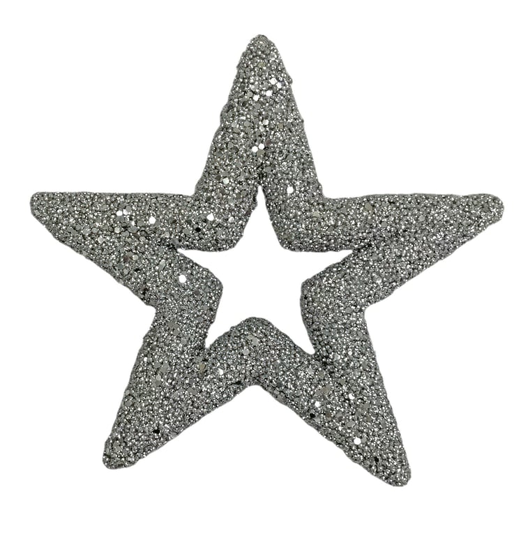 Glitter Star Hanging Decoration - Sparkling Home and Party Decor