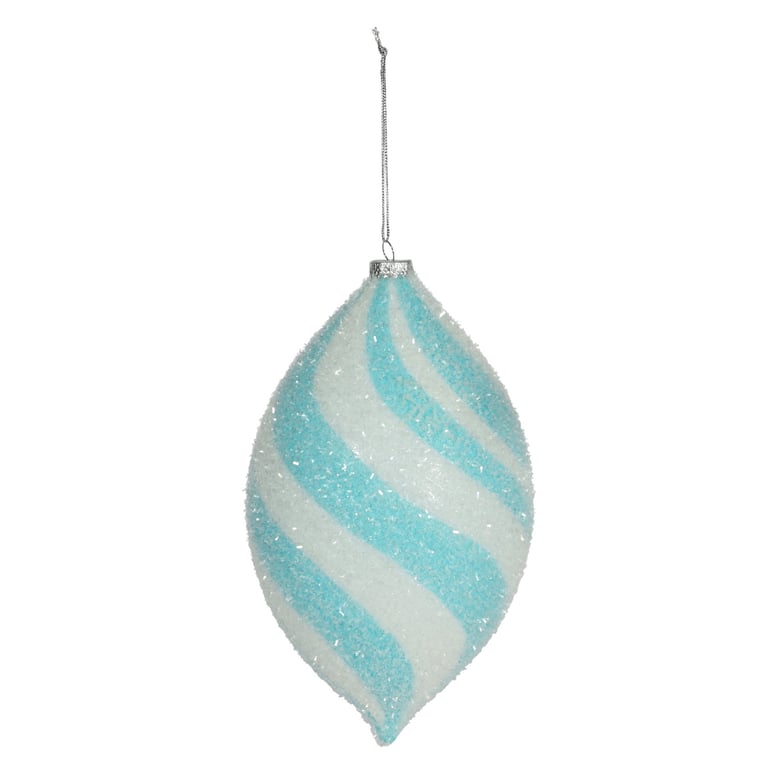 Turquoise Finial Hanging Decoration - 27cm Home Decor Accent Wall Ornament