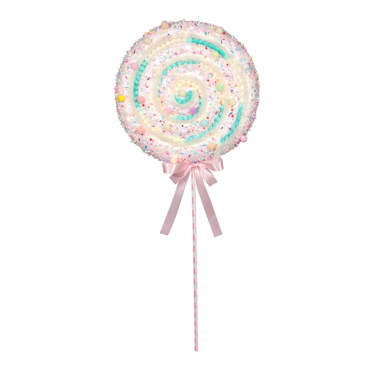 Candyland 75cm Lollipop Decoration - Whimsical Home Decor Centerpiece