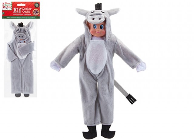 Naughty Elf Donkey Costume - Festive Halloween Party Prop Attire