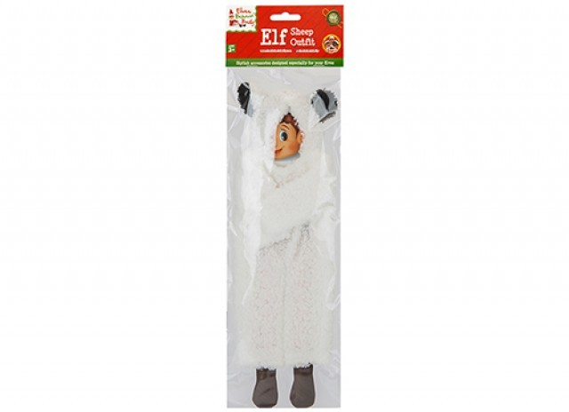Naughty Elf Sheep Outfit - Festive Christmas Costume for Adults