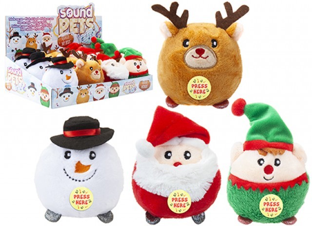 Christmas Musical Plush Assorted Characters: Holiday Home Entertainment Gift