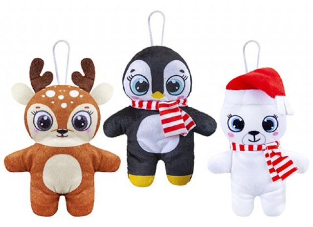 Christmas Cutie Soft Toy - Festive Plush Decoration for Kids and Holiday Season Gift