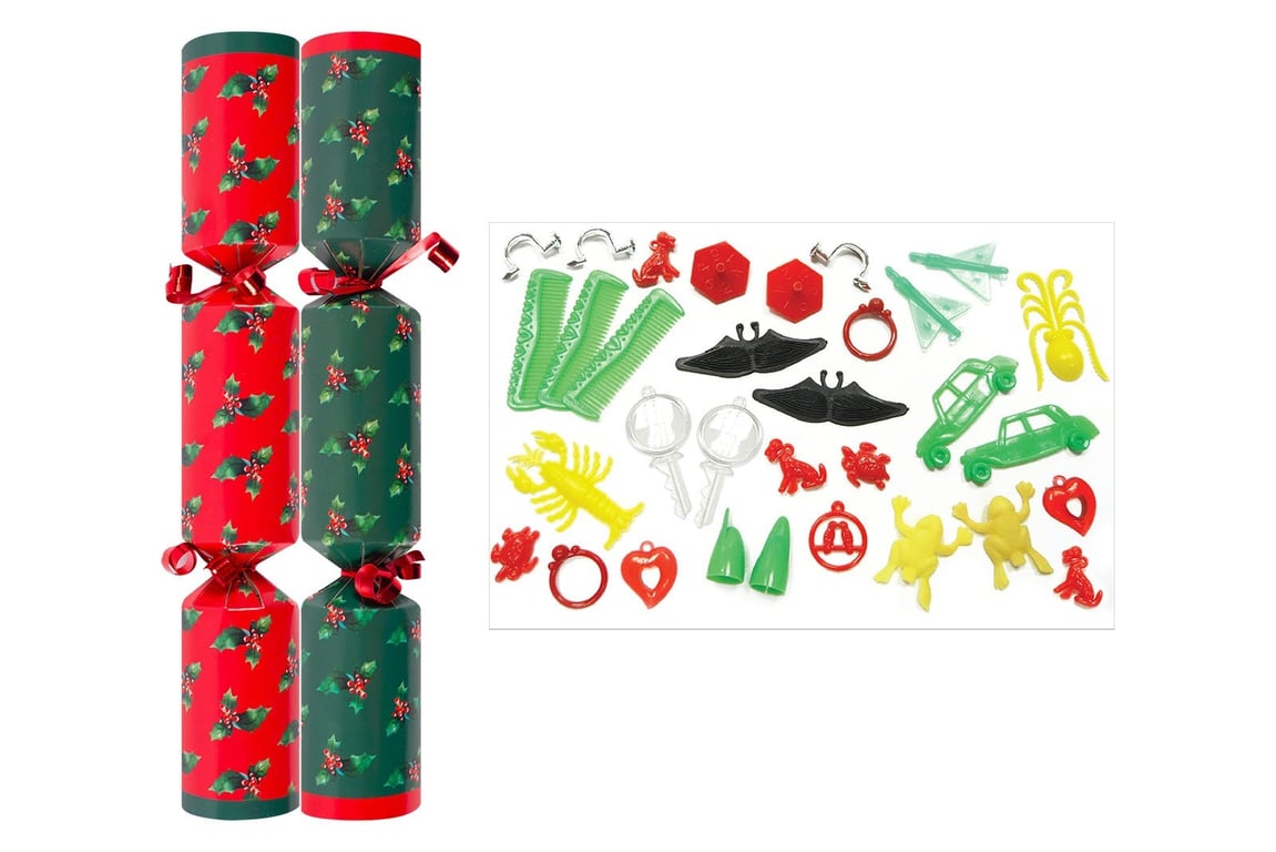 Holly Catering Crackers - Box of 50 Large Party & Wedding Crackers (10 Inch) for Events and Functions
