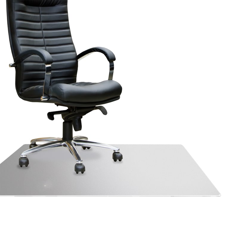 Megamat Extra Thick Heavy Duty Polycarbonate Chair Mat - 89 x 119cm