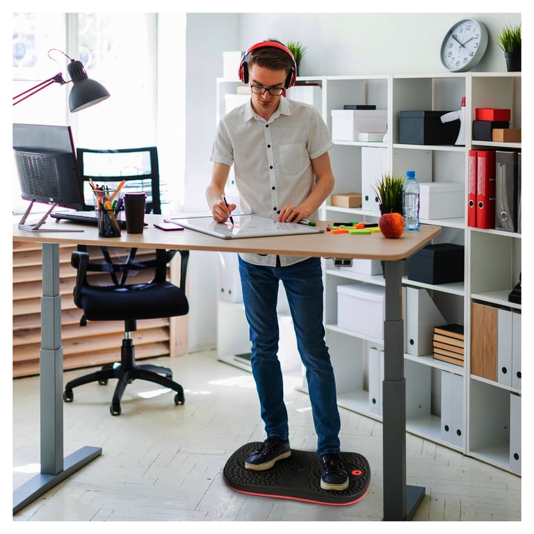 AFS-TEX Active Anti-Microbial Balance Board for Core Strength and Posture Improvement