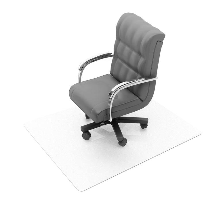 Cleartex Ultimat Polycarbonate Chair Mat - Ergonomic Carpet Protection with 40 Year Warranty