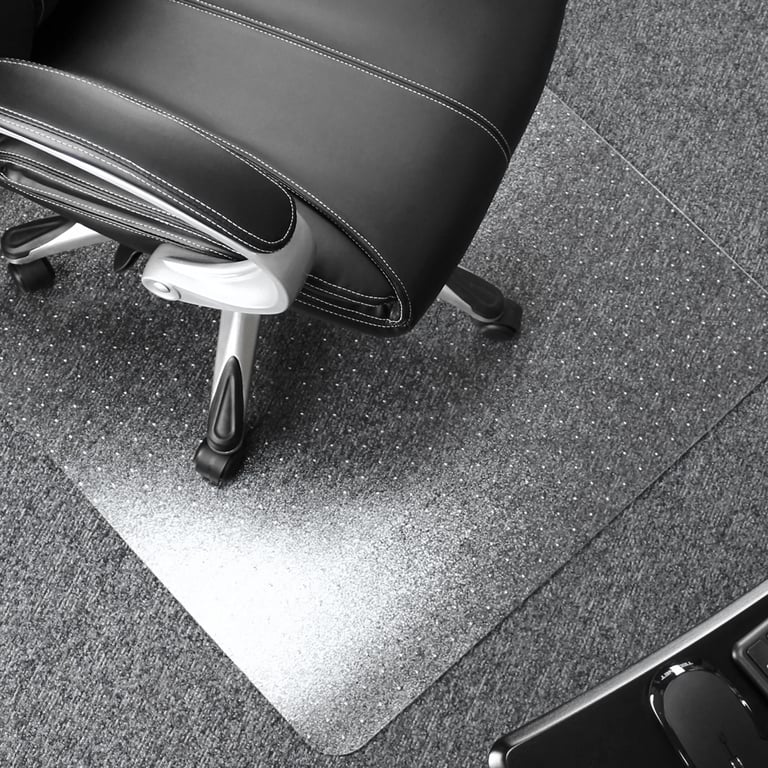 Cleartex Ultimat Polycarbonate Chair Mat - Ergonomic Carpet Protection with 40 Year Warranty