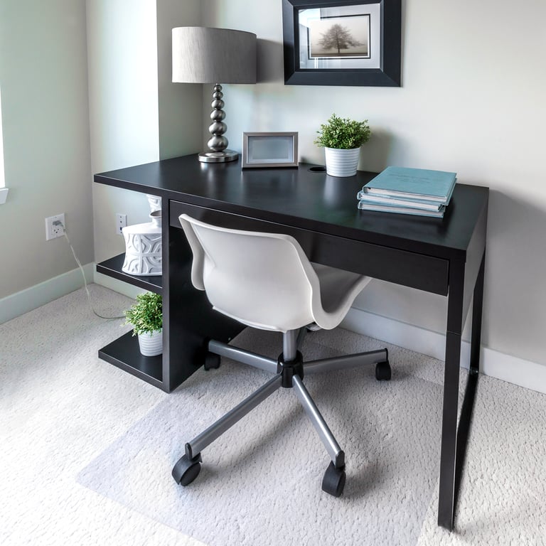 Cleartex Ultimat Polycarbonate Chair Mat - Ergonomic Carpet Protection with 40 Year Warranty
