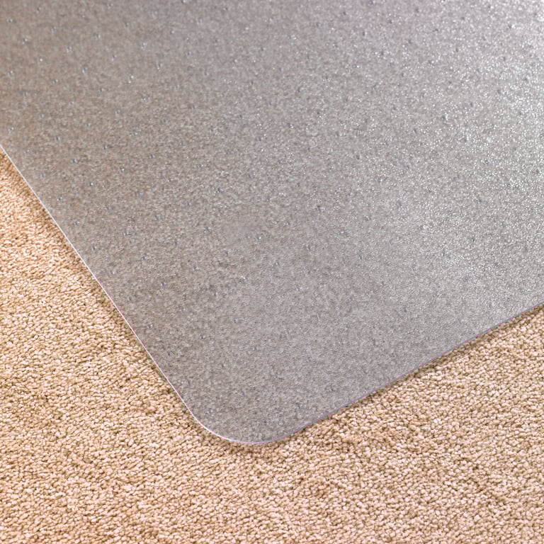 Advantagemat Vinyl Chair Mat - Durable Protection for Carpets & Ergonomic Support