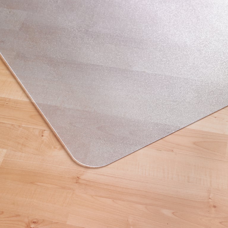 Advantagemat Vinyl Rectangular Chair Mat - Durable Hard Floor Protection & Ergonomic Solution