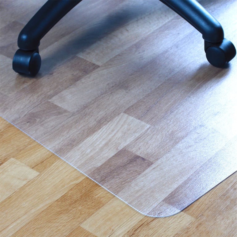 Floortex Ecotex BioPVC Eco Friendly Carbon Neutral PVC Chair Mat for Hard Floors - 116 x 150cm (20 Year Warranty)