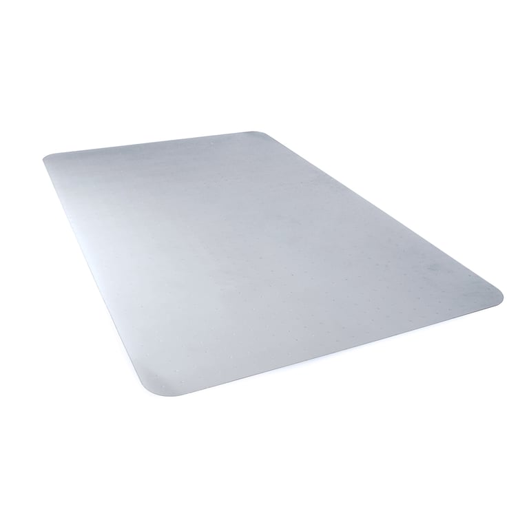 Valuemat Basic Vinyl Floor Protection Mat - Durable Chair Protector for Low Pile Carpets