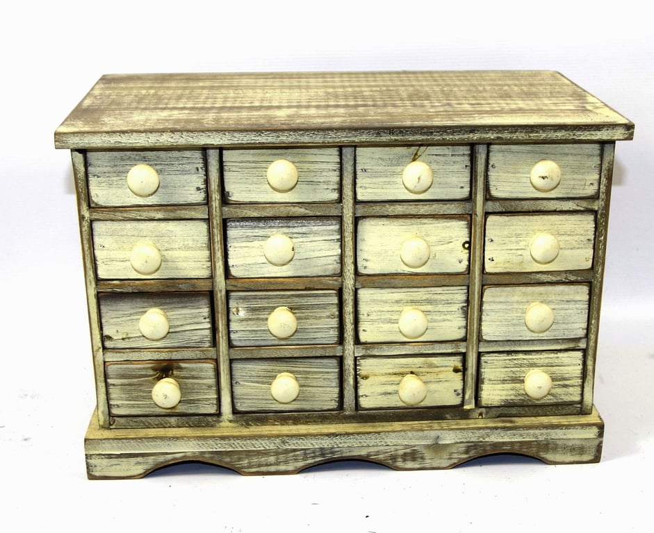 White Storage Drawers - Modern Home Organization Solutions by Geko Products, 35x19x24cm