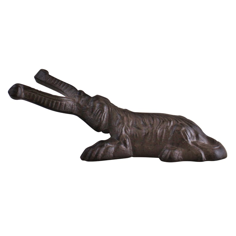 Cast Iron Dog Boot Jack - Heavy Duty Outdoor Boot Remover