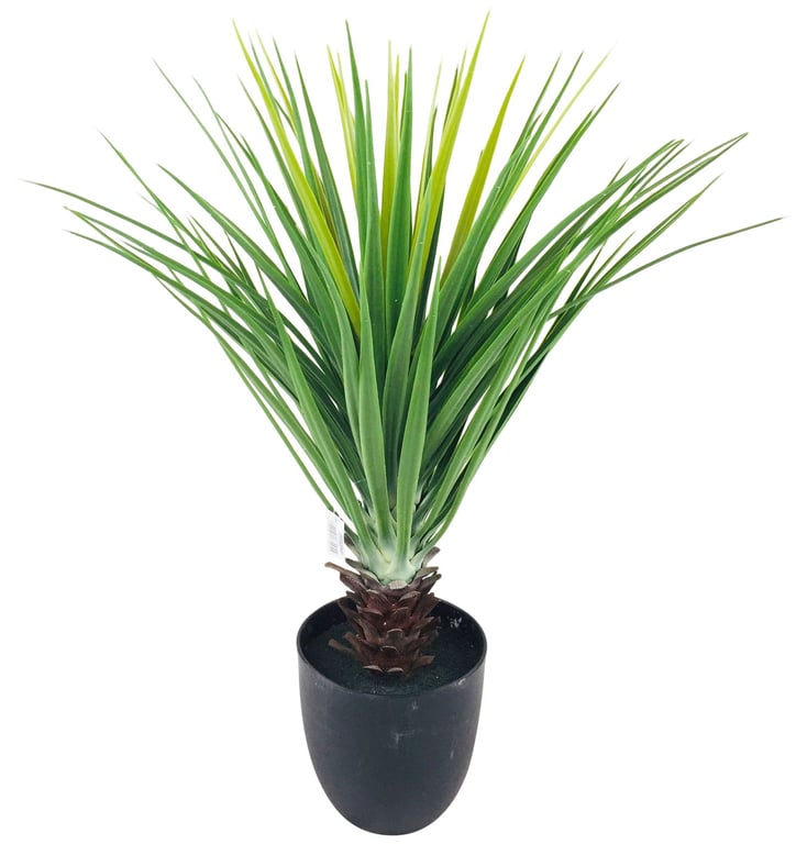 Realistic Artificial Pineapple Tree 68cm - 80 Extendable Leaves & Durable Plastic Pot