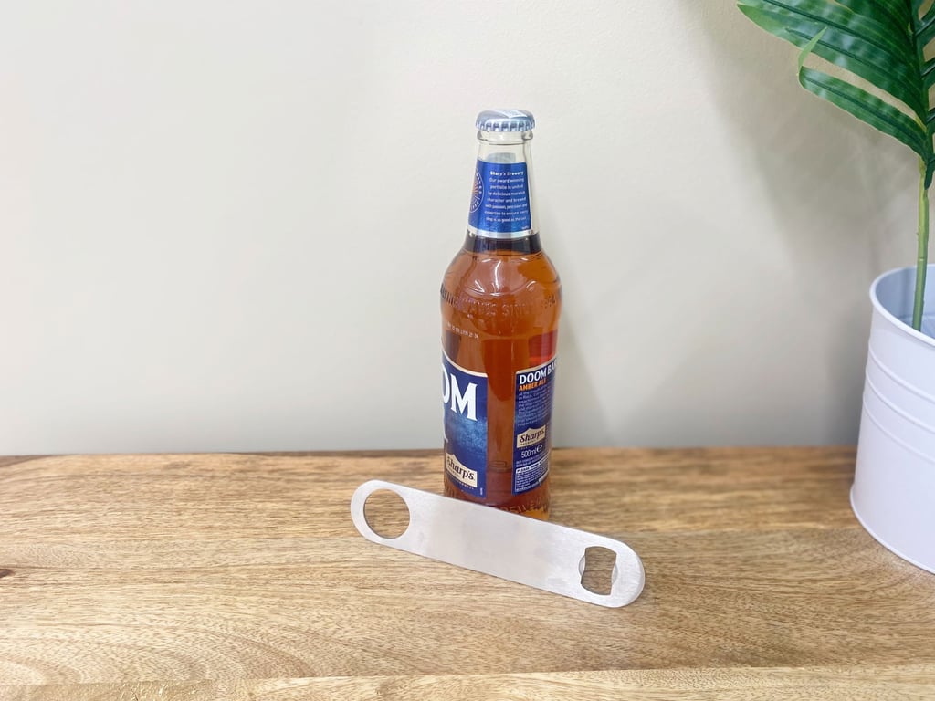 Stainless Steel Spinner Ring Bottle Opener - Ideal for Professionals and Home Bars