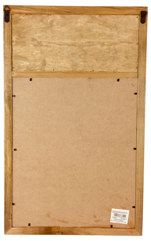 Rustic General Store Blackboard - Durable Pine Wood Writing Board with Vintage Style and Easy Wall Mounting