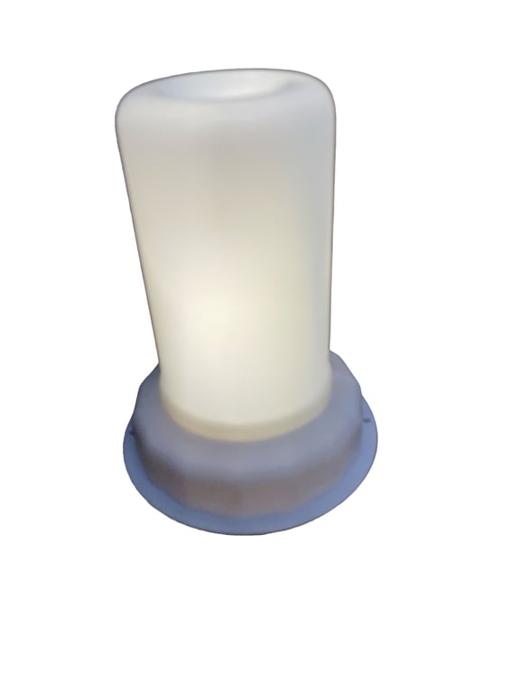 White LED Flame Light - Energy-Efficient and Safe Home Decor Solution