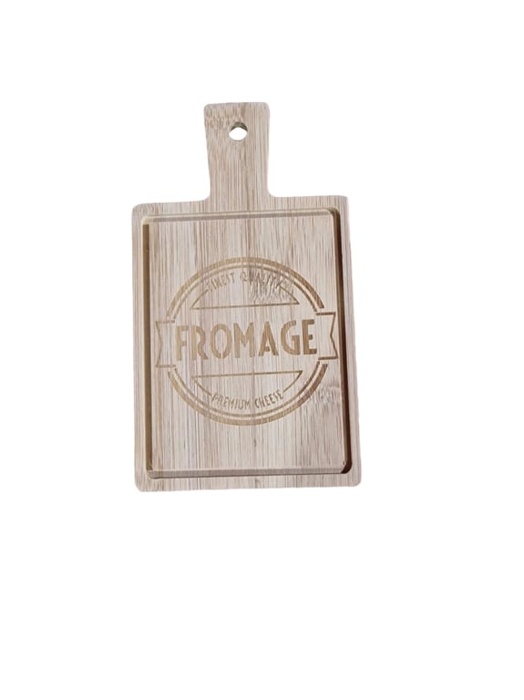 Wooden Kitchen Platter - Mini Chopping Board & Serving Tray for Food Display and Storage