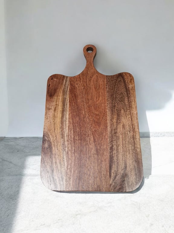 Solid Wood Large Chopping Board 50x30cm - High Quality Stylish Cutting Board