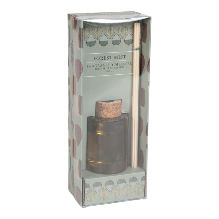 Pomegranate & Spruce Scented Diffuser - Freshens Any Room with Natural Fragrance
