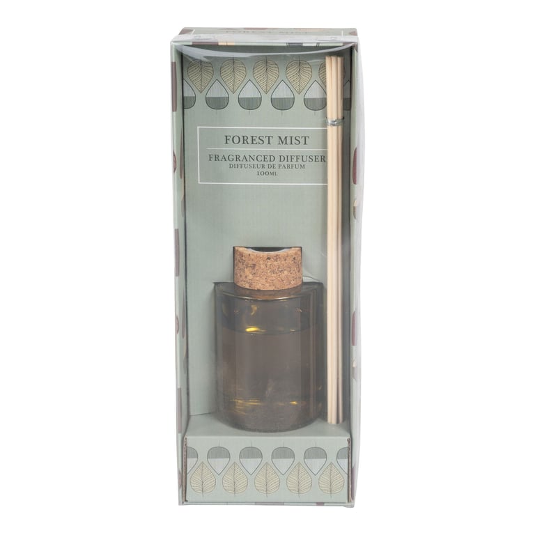 Pomegranate & Spruce Scented Diffuser - Freshens Any Room with Natural Fragrance