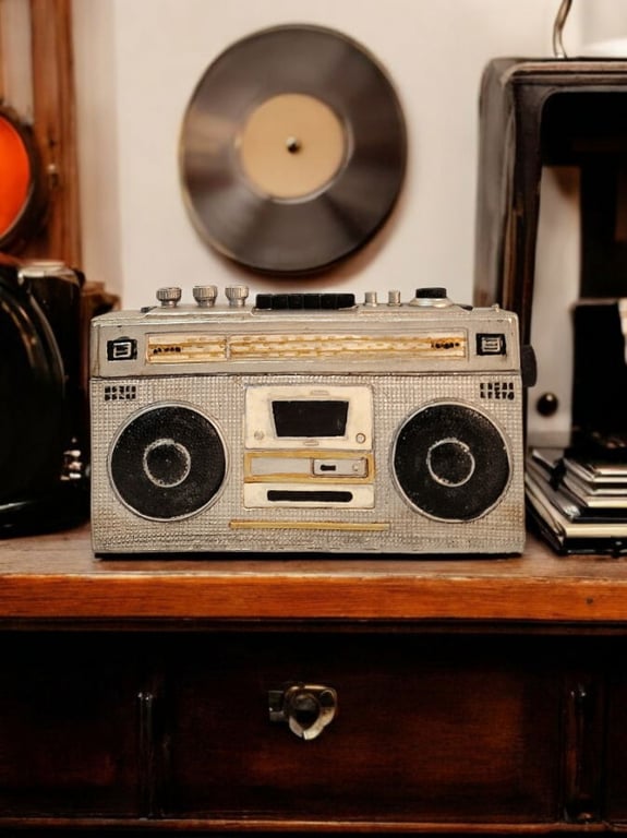 Retro Design Money Box - Classic Home Decor and Gift Idea