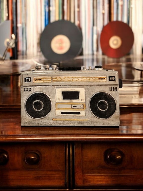 Retro Design Money Box - Classic Home Decor and Gift Idea
