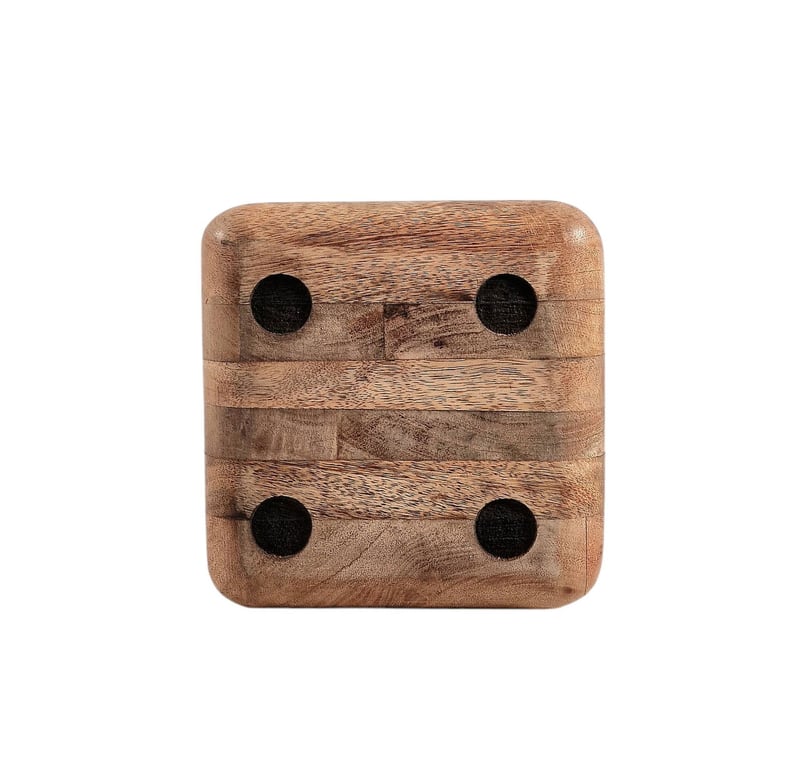 Wooden 15cm Doorstop - Stylish Home Decor and Gift Solution