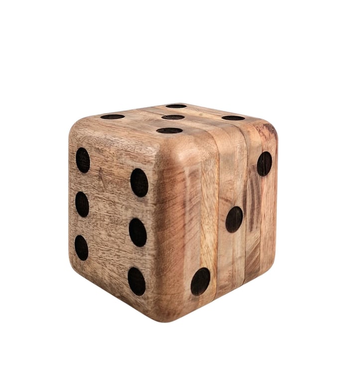 Wooden 15cm Doorstop - Stylish Home Decor and Gift Solution