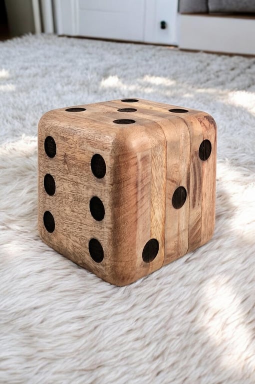 Wooden 15cm Doorstop - Stylish Home Decor and Gift Solution