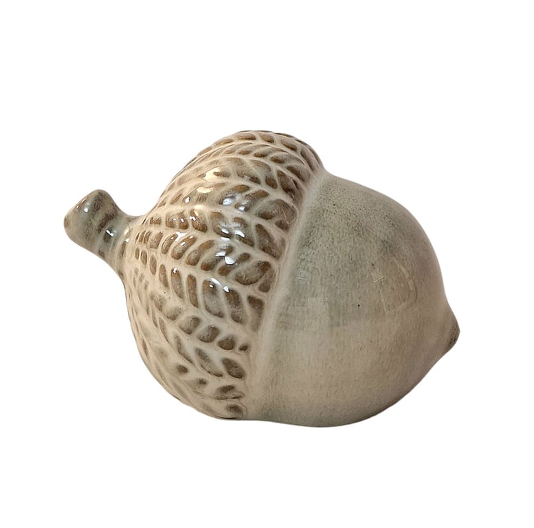 Ceramic Acorn Ornament - Beautiful Home Decor for Fall Season