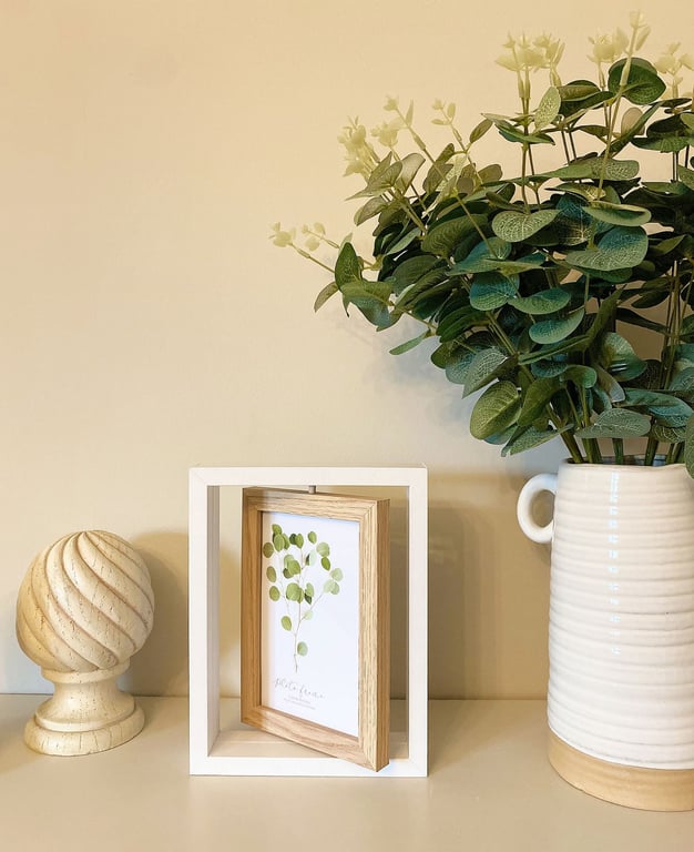 Swivel Photo Frame - Dual-Sided Changeable 4x6 Frames Home Decor