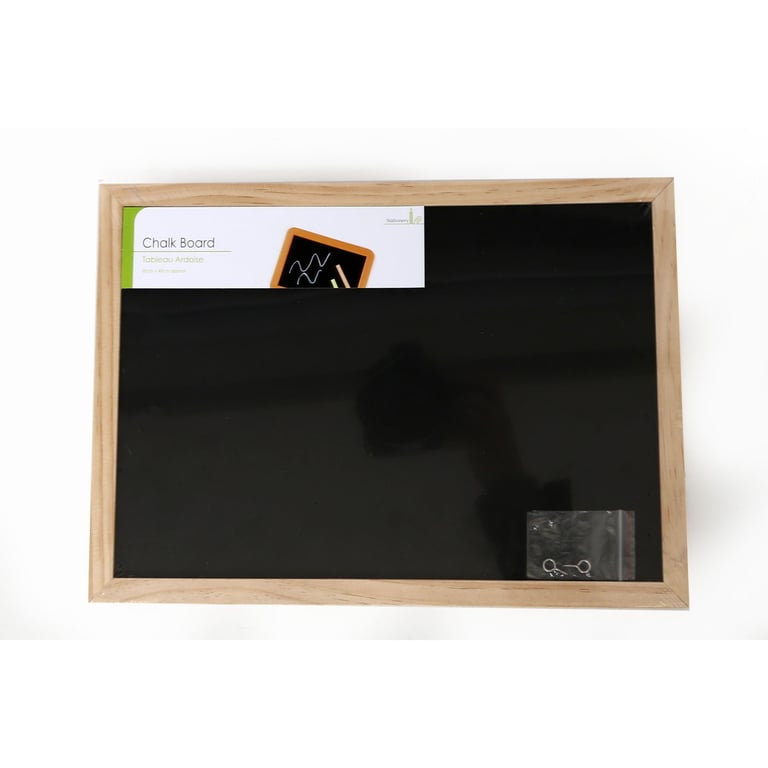 Wooden Framed 35cm Hanging Chalkboard with Portrait and Landscape Options