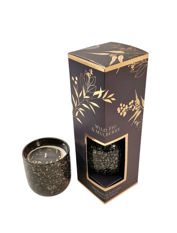 Synergy Ceramic Diffuser - Wild Fig and Mulberry 100ml Fragrance Home Goods
