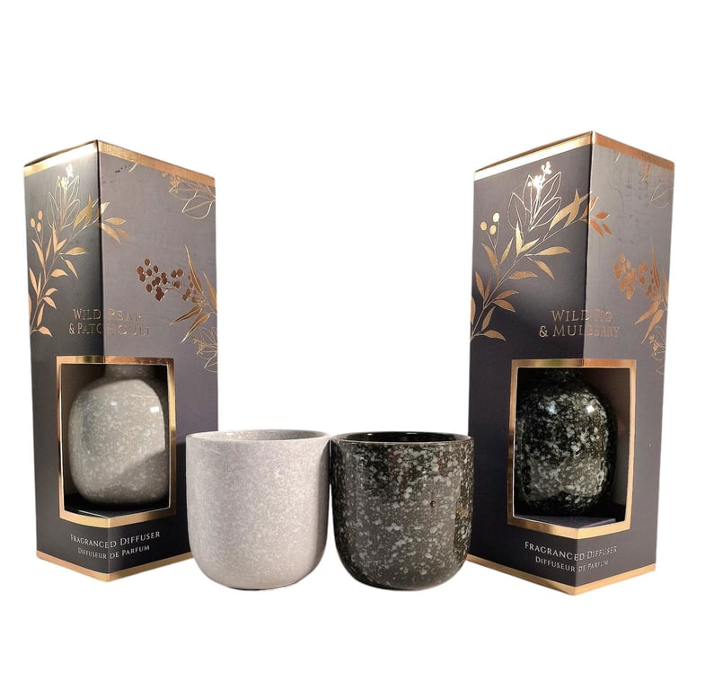 Wild Pear Patchouli Candle Pot - Elegant Home Fragrance Gift