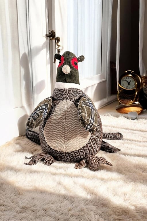 Fabric Pheasant Animal Door Stop - Home Decor and Furniture