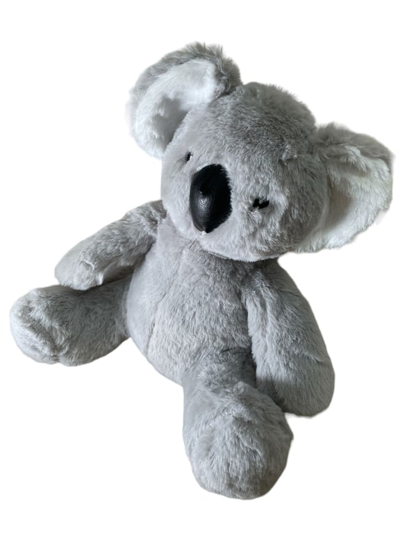 Grey Koala Bear Door Stop - Stylish Home Decor for Secure Doors