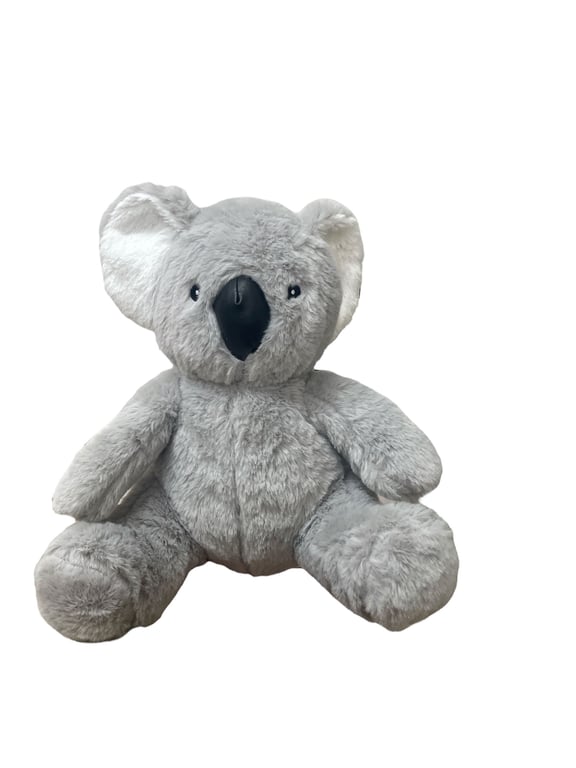 Grey Koala Bear Door Stop - Stylish Home Decor for Secure Doors